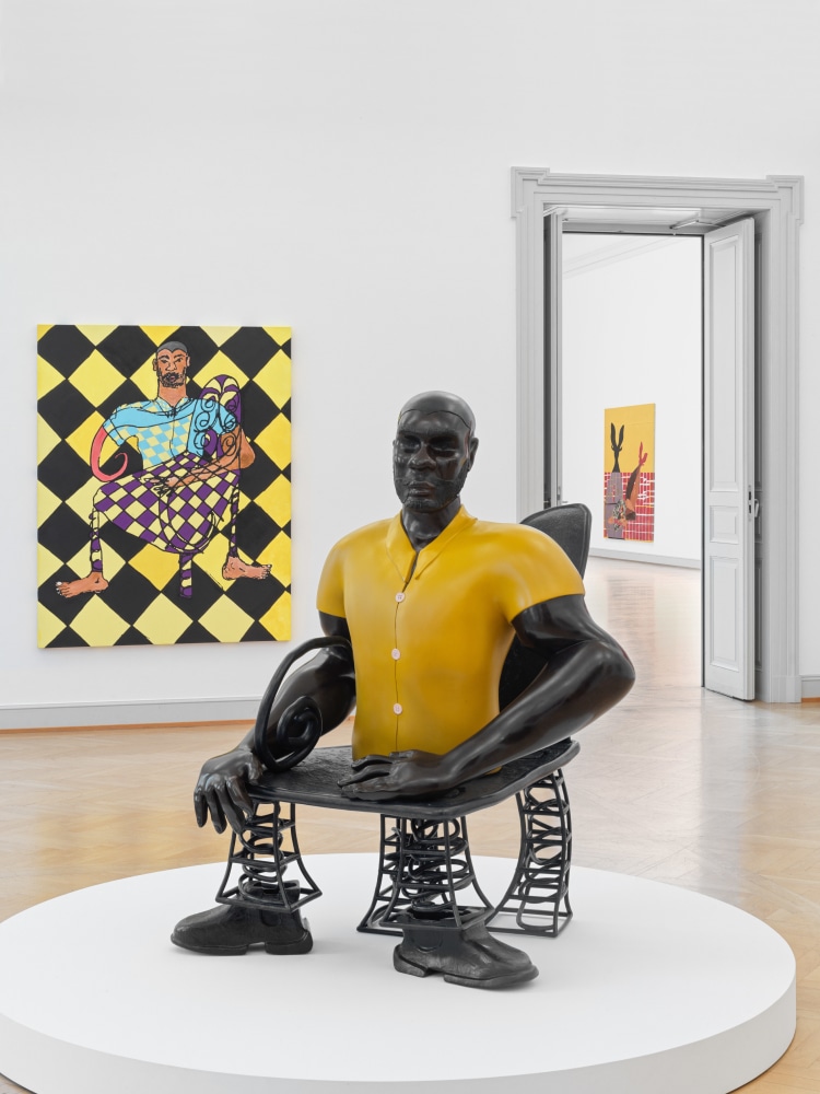 installation view tschabalala self st gallen