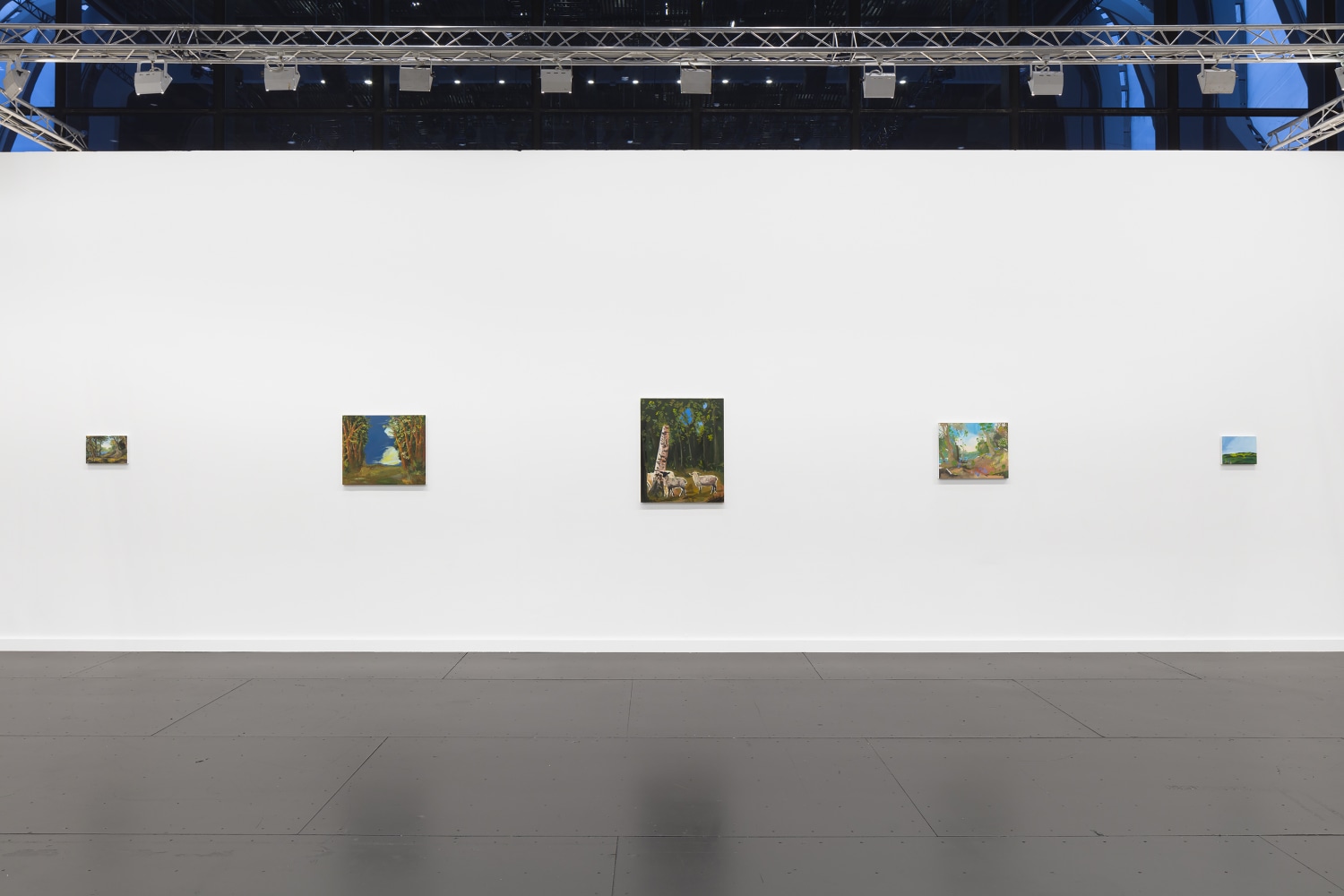 Installation view, Karen Kilimnik, Frieze New York,&amp;nbsp;2021