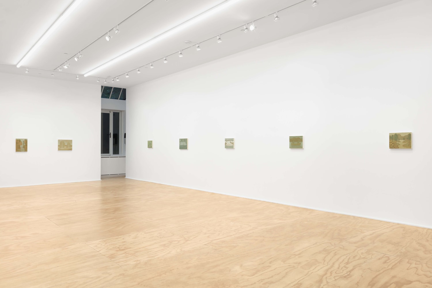 Installation view, John Dilg,&amp;nbsp;Flight Path, Eva Presenhuber, New York, 2021