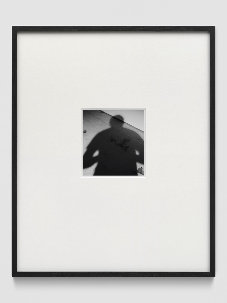 MARTIN&amp;nbsp;BOYCE
Self Portrait with Leaves (after Vivian Maier)
2015
C-type print; framed
Ed. 9 von 10 + 3 AP
Frame 61 x 49.5 x 4 cm / 24 x 19 1/2 x 1 1/2 inches