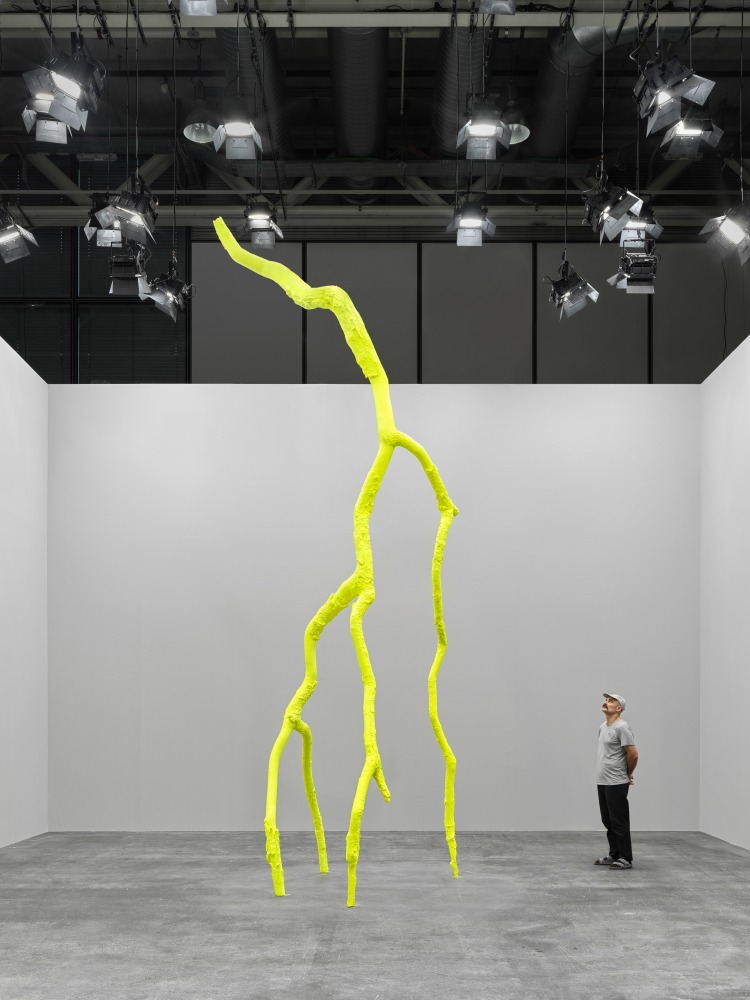 Installation view, Ugo Rondinone, luminous light, Art Basel Unlimited, Basel, 2024