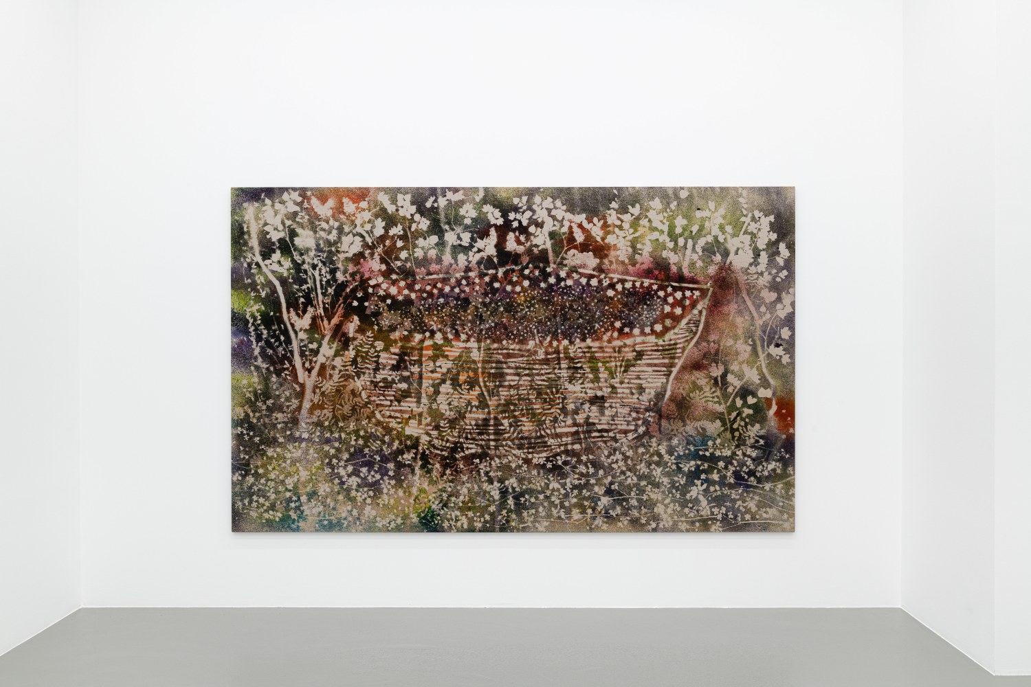 Installation view, Sam Falls, Vienna