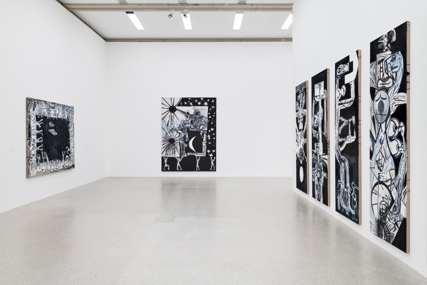 Installation view, Tobias Pils, Shh, mumok, Vienna, 2025