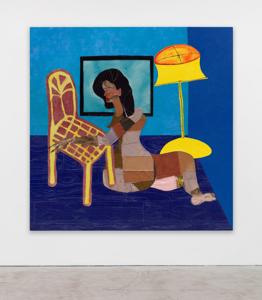 Work by Tschabalala Self