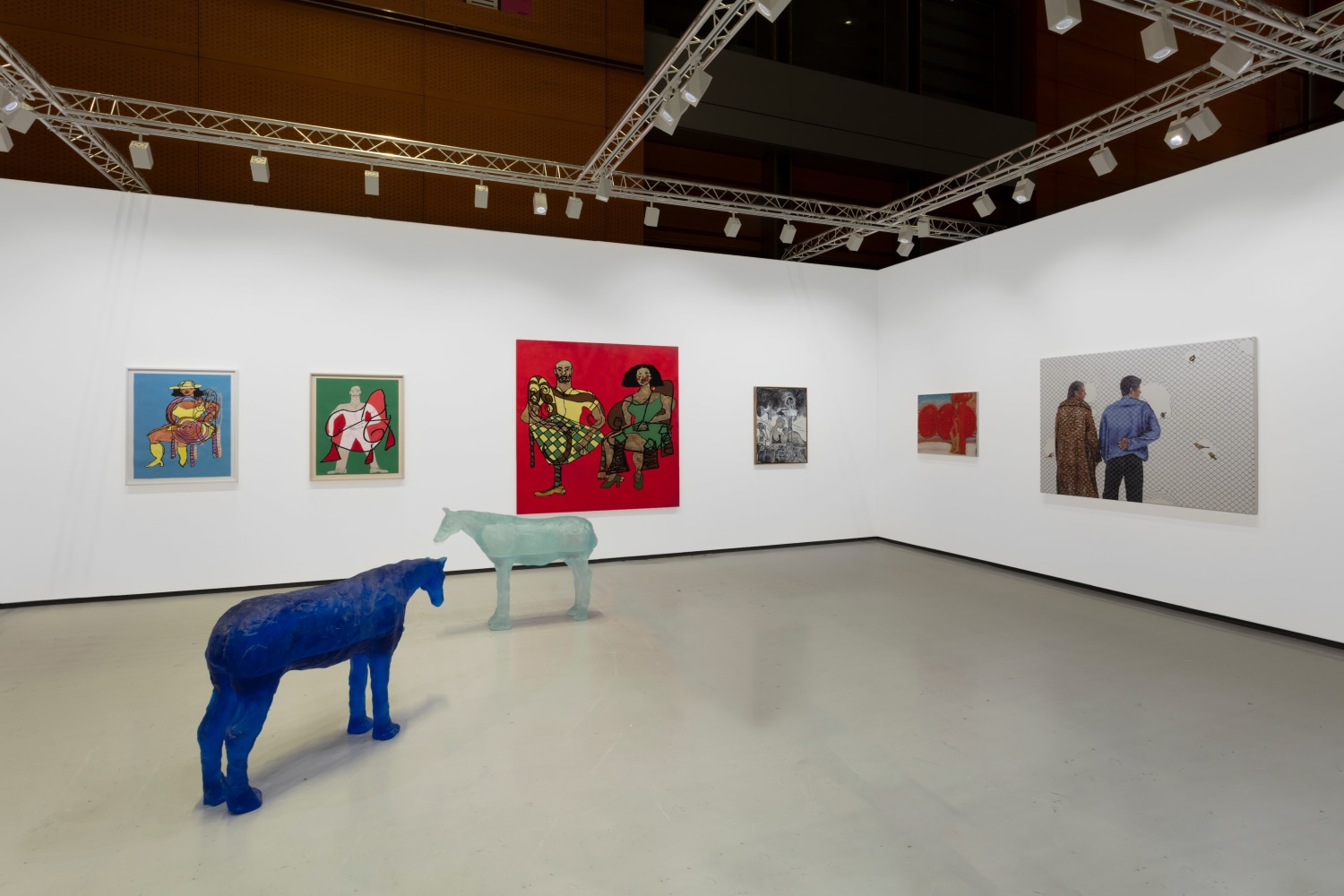 Installation view, Galerie Eva Presenhuber, Frieze, Seoul, 2023