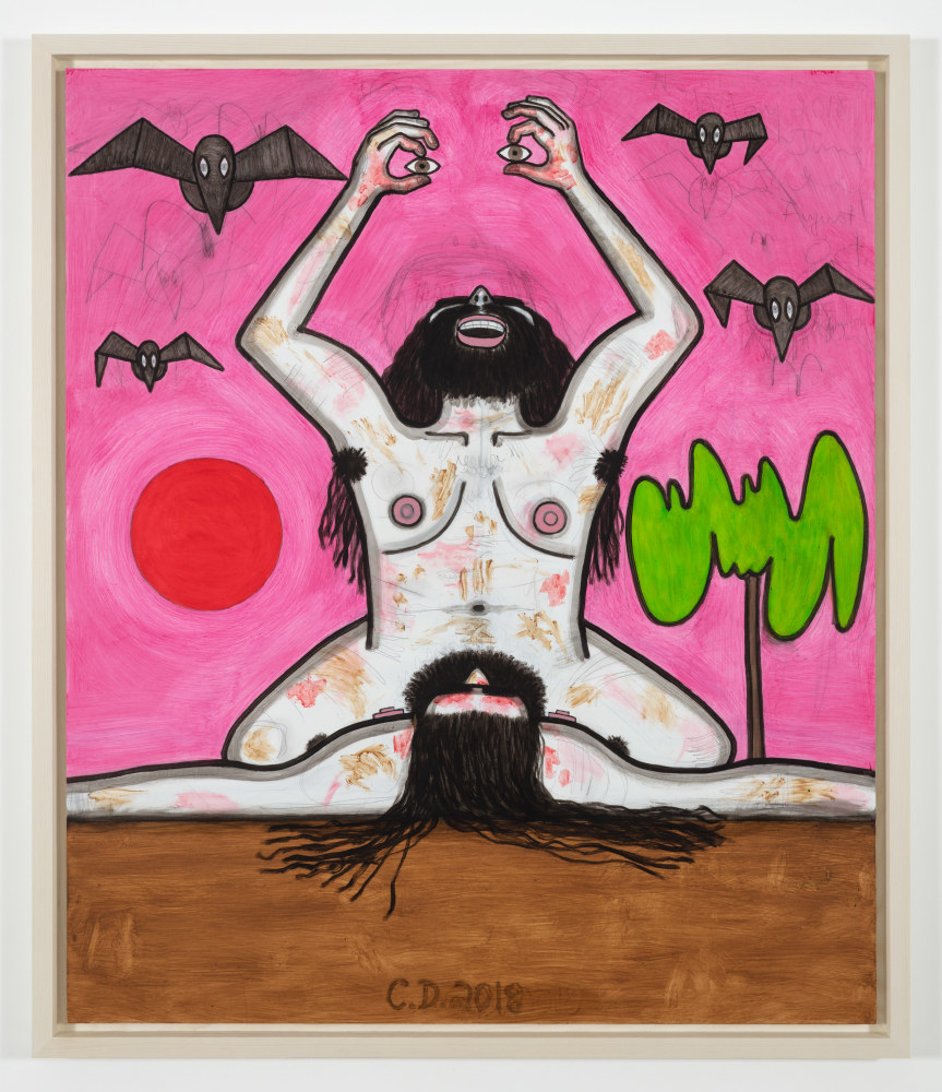 painting by Carroll Dunham