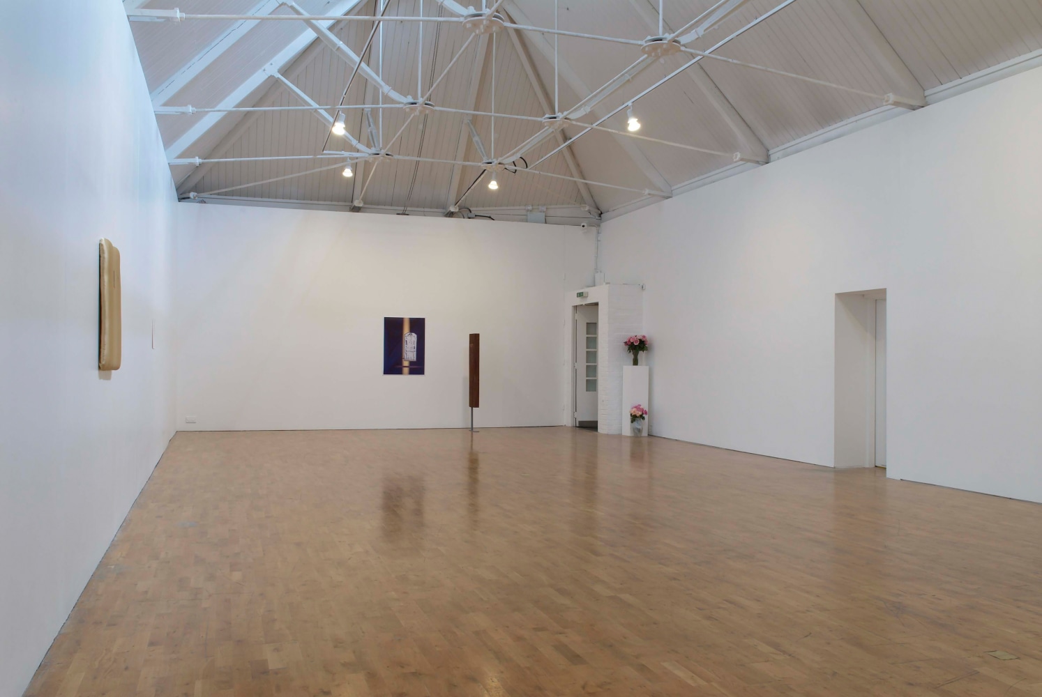 Installation view of works by Trisha Donnelly