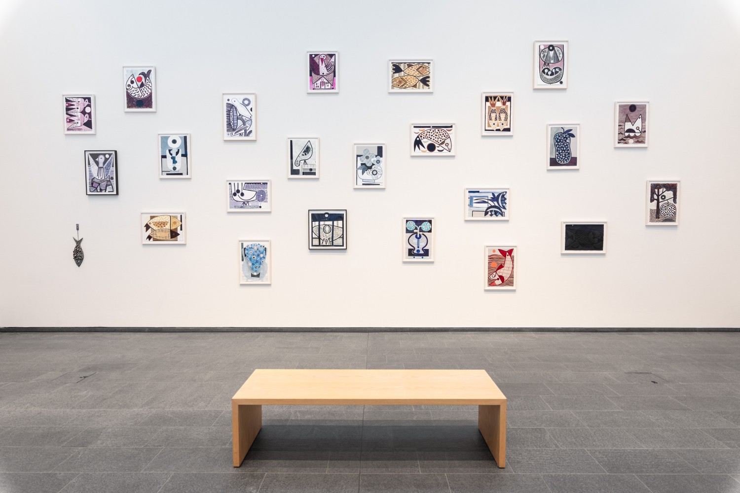 Installation view, Austin Eddy, Sea Song, Kunsthalle Emden, Emden, 2025