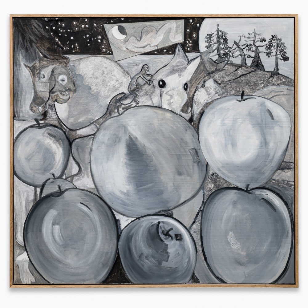 Painting by Tobias Pils