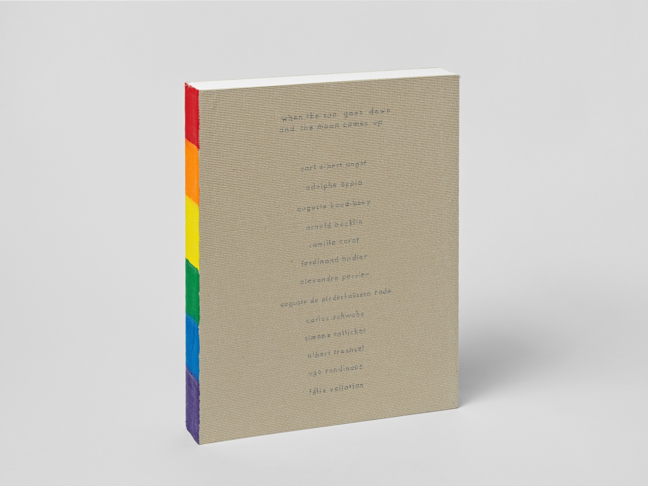 image publication Ugo Rondinone