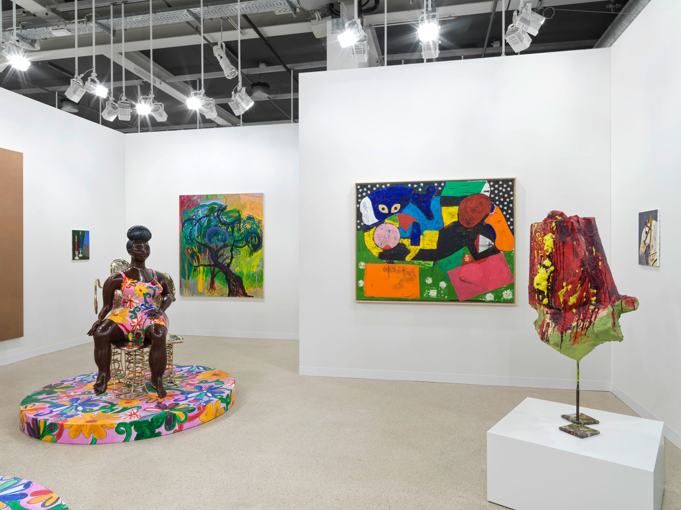 Installation view, Galerie Eva Presenhuber, Art Basel 2025, Basel, 2025