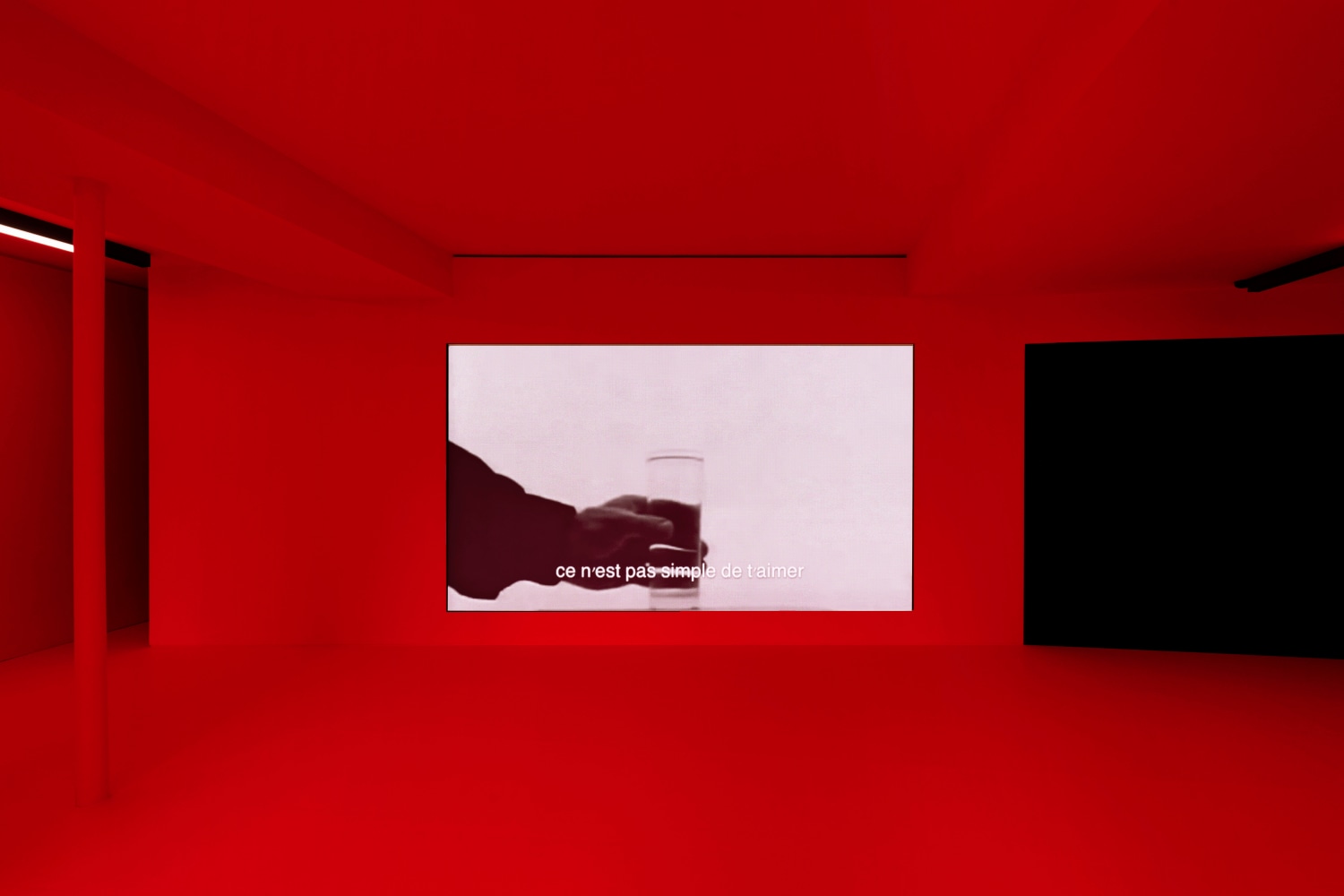 Installation view, Ugo Rondinone &amp;amp; Tarek Lakhrissi, who is afraid of red blue and yellow?, Reiffers Art Initiatives, Paris