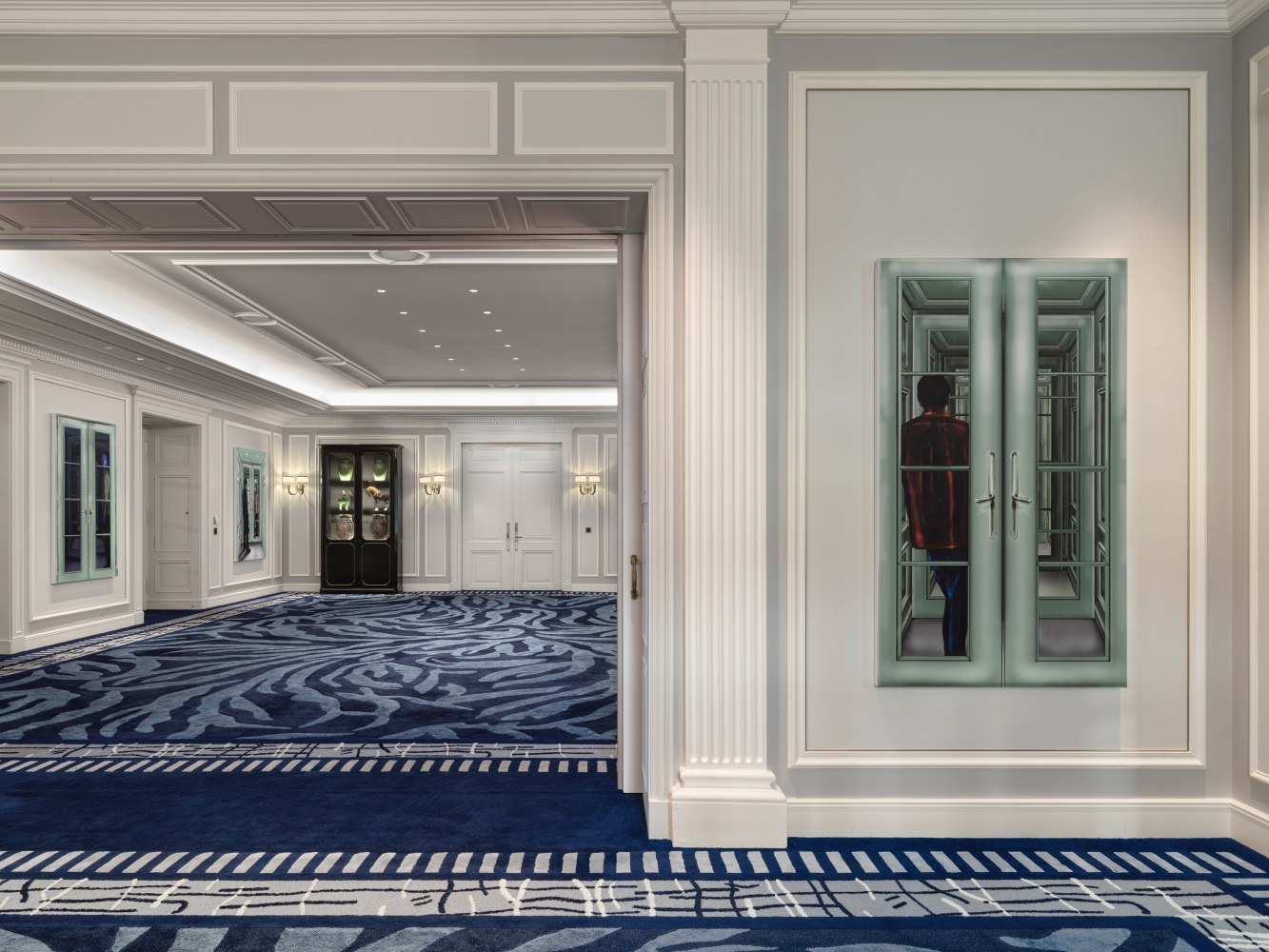 Installation view, Art in the Salon XXIII: Louisa Gagliardi, Baur au Lac Park, Zurich, 2025