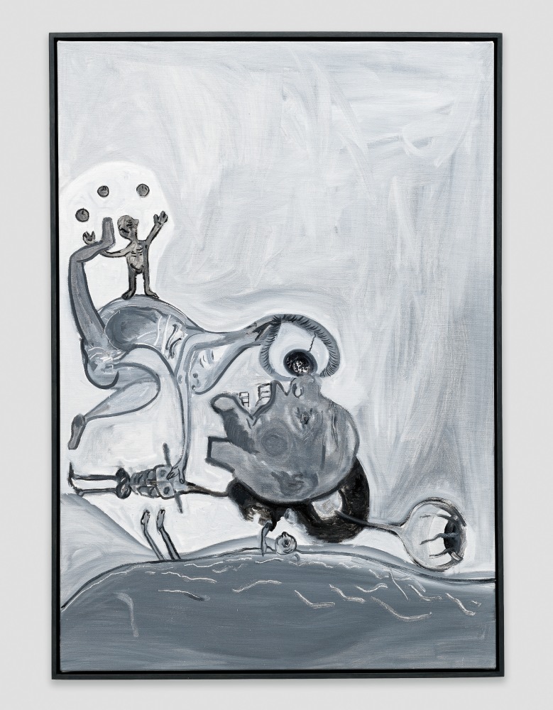 Painting by Tobias Pils