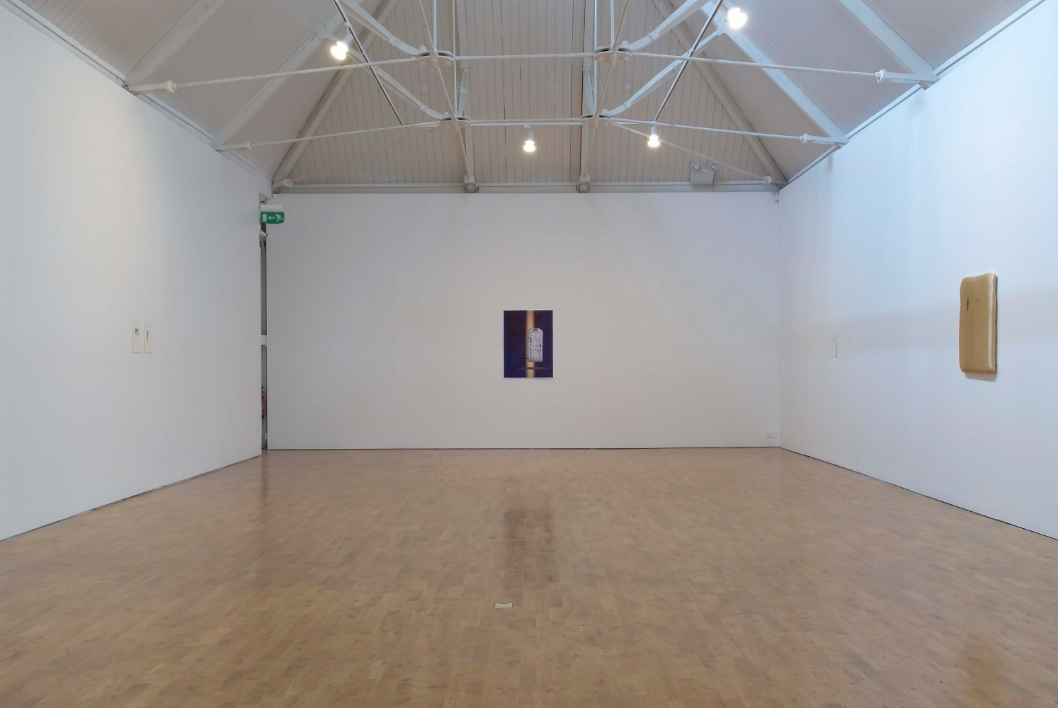 Installation view of works by Trisha Donnelly