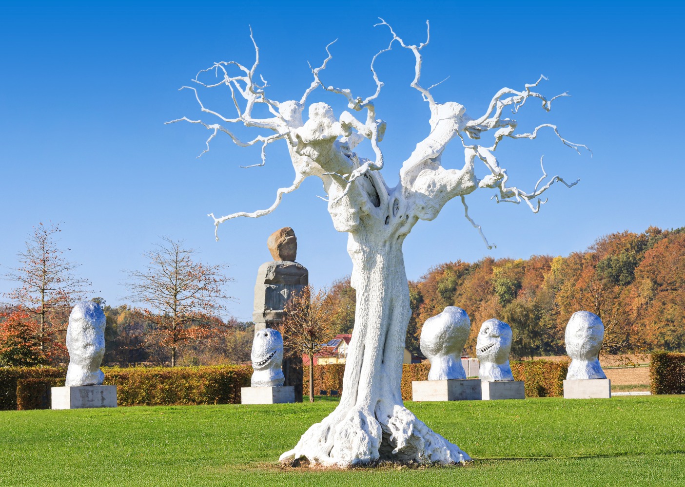 Installation view, Ugo Rondinone, solar spirit, Museum W&amp;uuml;rth, K&amp;uuml;nzelsau, 2024