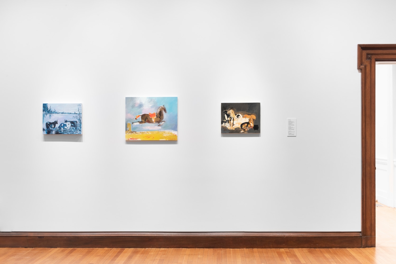 Installation view, Karen Kilimnik, (re)FOCUS, Philadelphia Art Alliance, Philadelphia, 2024