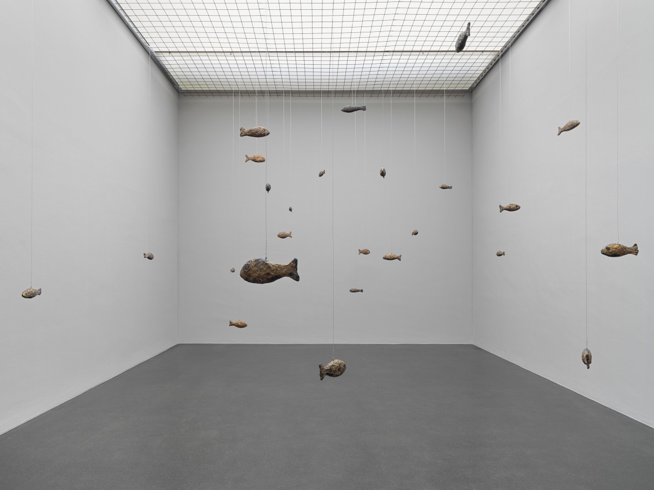 Installation view, Ugo Rondinone, Cry Me A River, Kunstmuseum Luzern, Lucerne, 2024