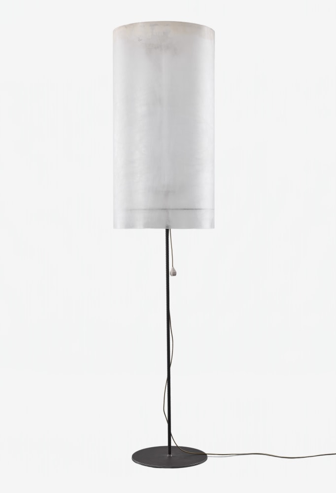 FRANZ WEST

Large lamp (Gro&amp;szlig;e Lampe)
2005/2024
Steel, acrylic, LEDs
Total dims. 282 x 73 x 73 cm / 111 x 28 3/4 x 28 3/4 in
Lamp shade 125 x &amp;oslash; 73 cm / 49 1/4 x &amp;oslash; 28 3/4 in
WEST 60122