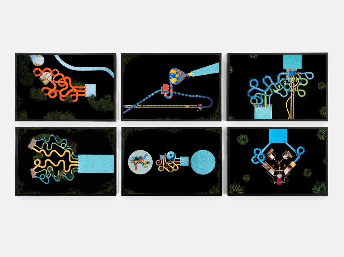 SMALL CRAFTS (WATERPARK SERIES)

2019

Archival pigment print

Edition of&amp;nbsp;4 + 2 Ap

6 parts; each 59.5 x 87.5 cm / 23 3/8 x 34 1/2 inches

Frame; each 62 x 91 x 5 cm / 24 1/2 x 35 3/4 x 2 inches

120&amp;#39;000 USD