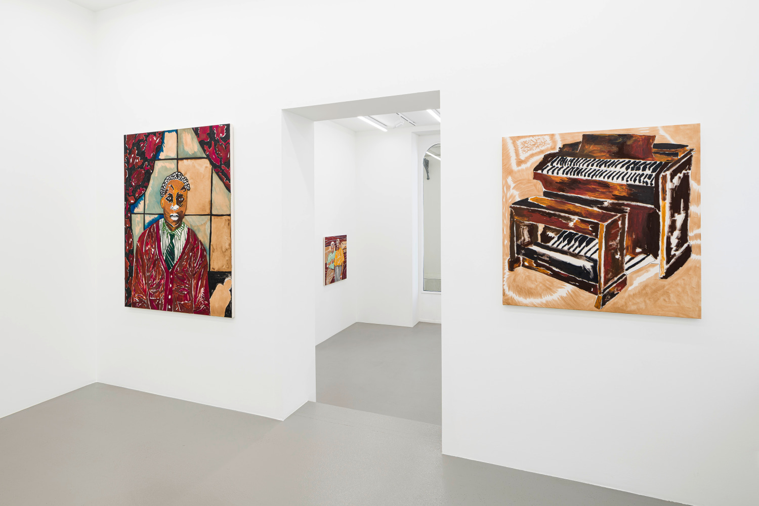 Installation view, Chase Hall, Momma&amp;#39;s Baby, Daddy&amp;#39;s Maybe, Galerie Eva Presenhuber, Vienna, 2025