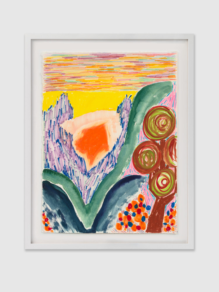 Orange Lake

2024
Mixed media on paper
Sheet 38 x 28.5 cm / 15 x 11 1/4 in

&amp;copy; Shara Hughes