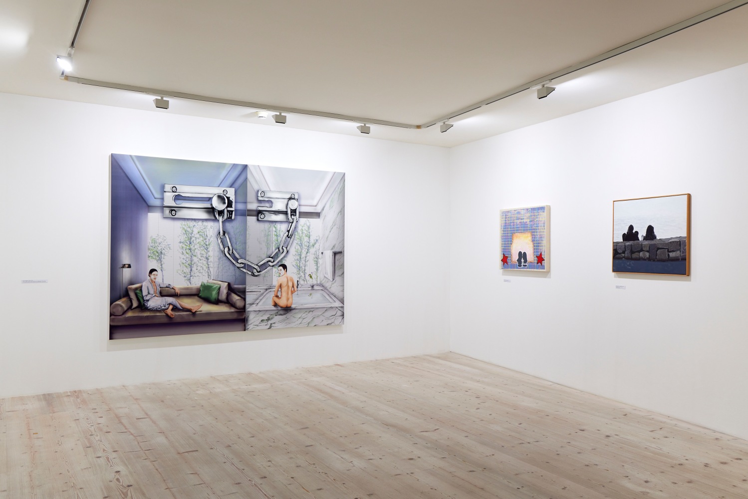 Installation view, Louisa Gagliardi,&amp;nbsp;Come-back! L&amp;rsquo;art figuratif en Suisse: une sc&amp;egrave;ne au f&amp;eacute;minin, Mus&amp;eacute;e d&amp;#39;Art de Pully, Pully, 2025