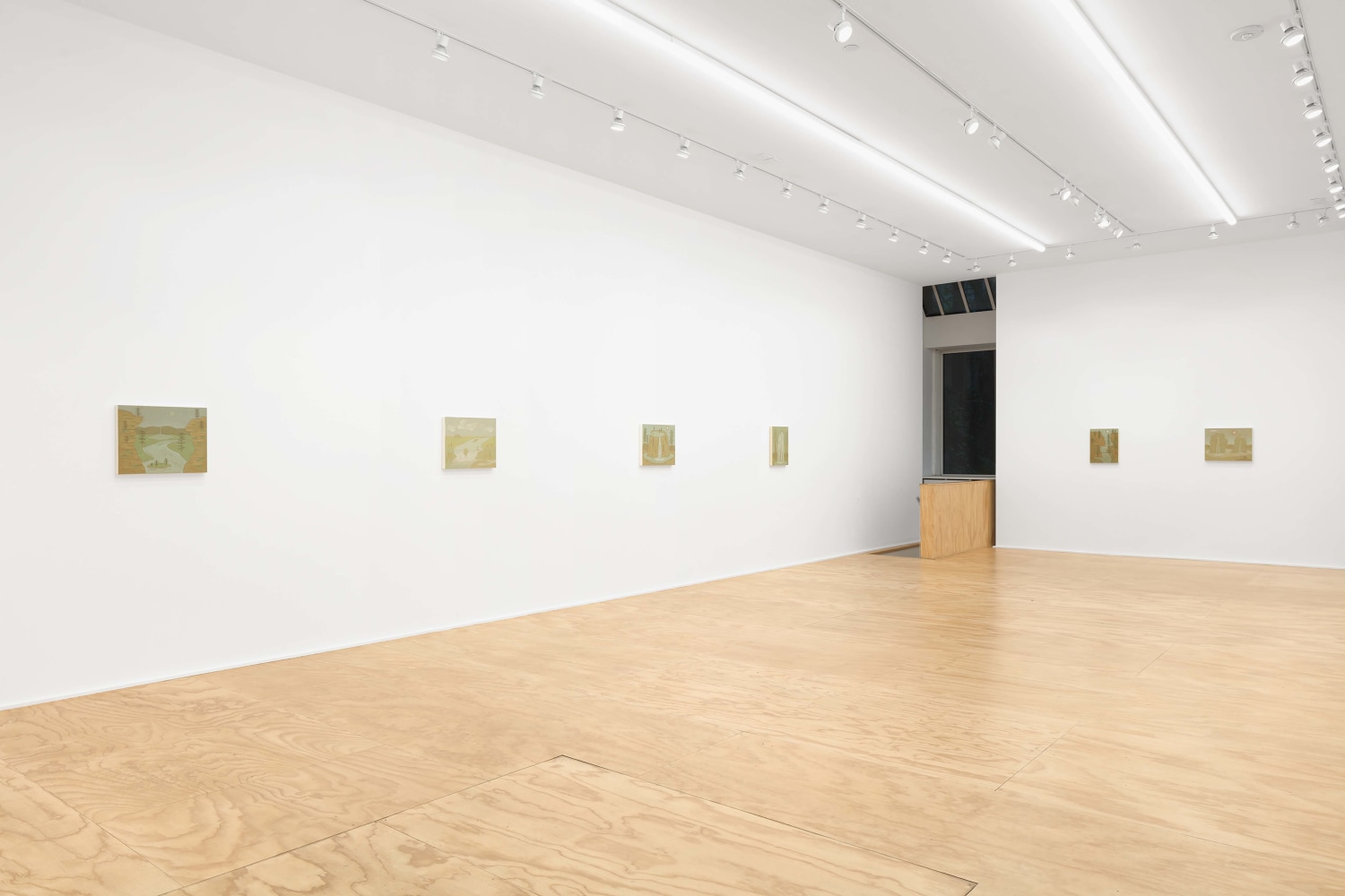 Installation view, John Dilg,&amp;nbsp;Flight Path, Eva Presenhuber, New York, 2021