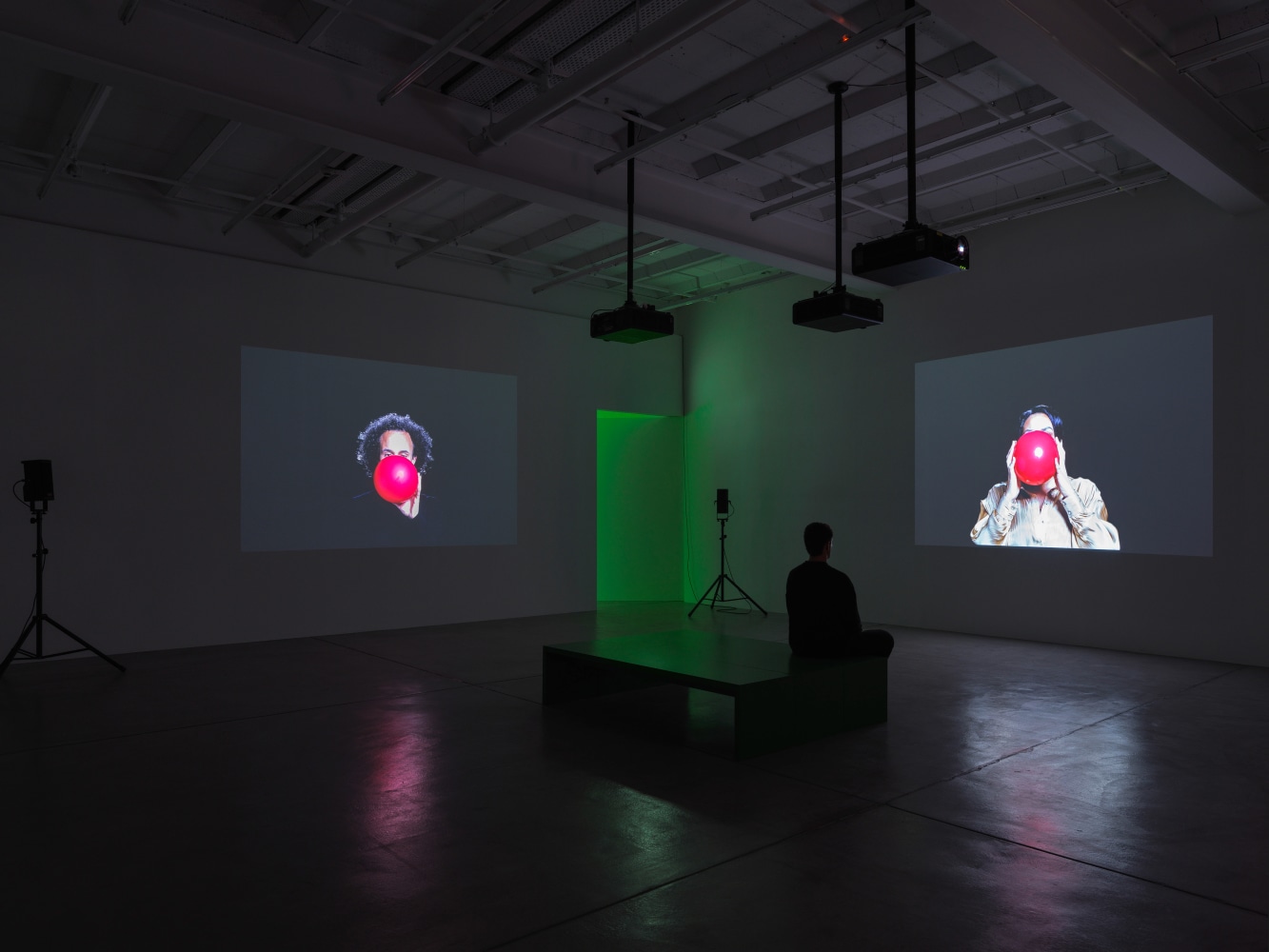 Installation view, Belinda Kazeem-Kamiński, Galerie Eva Presenhuber, Maag Areal, Zurich, 2024