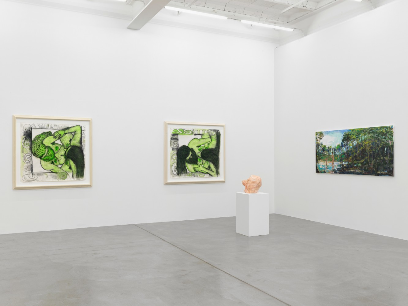 Installation view, MELENCOLIA, Galerie Eva Presenhuber, Maag Areal, Zurich, 2023