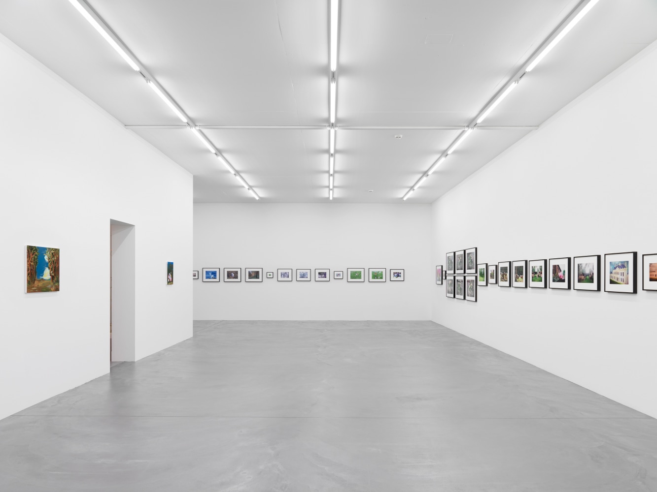 Installation view of Karen Kilimnik photography and installation exhibition