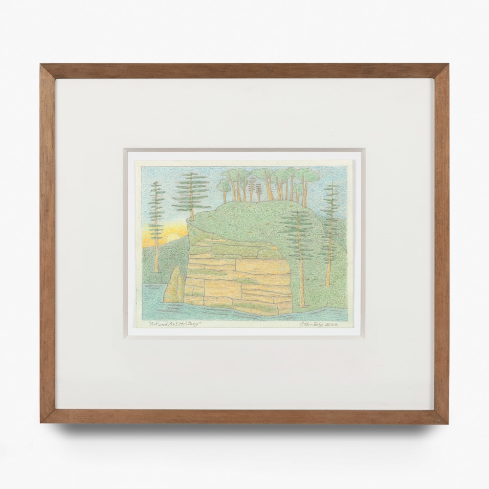 painting of a landscape by John Dilg