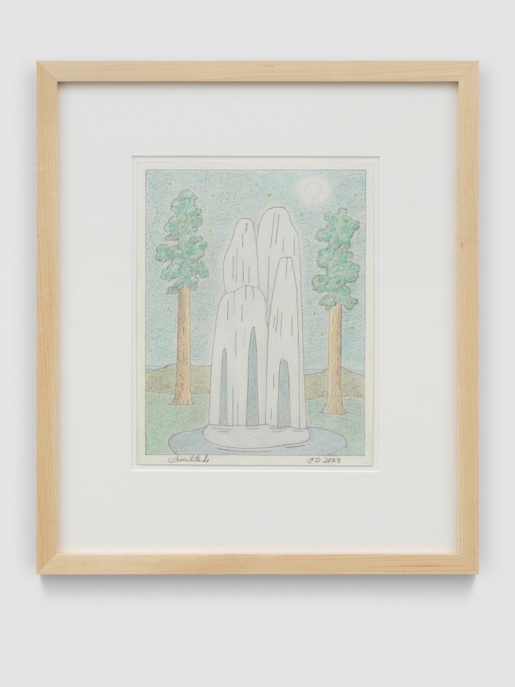 Similitude

2024

Colored pencil and graphite pencil on Arches hot press paper

Sheet 23 x 18 cm / 9 x 7 in

Frame 38.5 x 33.5 x 3 cm / 15 1/4 x 13 1/8 x 1 1/8 in

&amp;copy; John Dilg