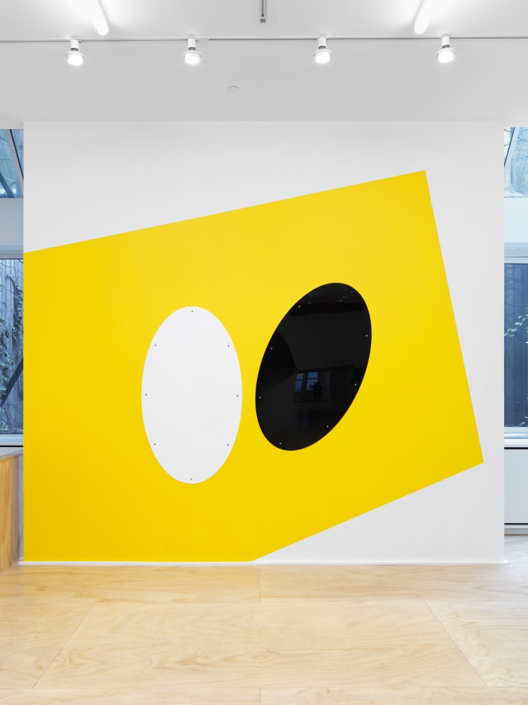 Wall painting by Gerwald Rockenschaub