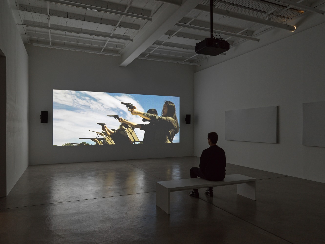 Installation view, Raven Chacon, Galerie Eva Presenhuber, Maag Areal, Zurich, 2024