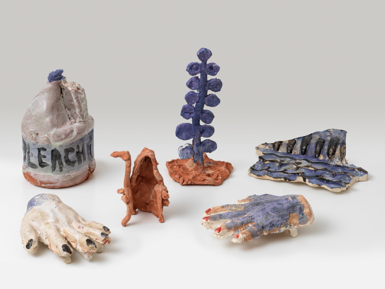 ceramic sculptures by Josh Smith