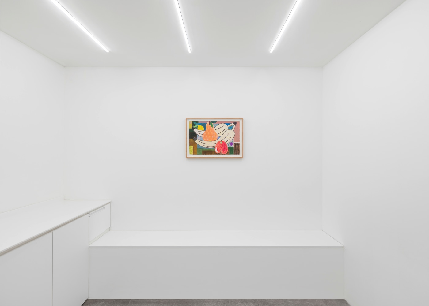 Installation view, Shara Hughes Austin Eddy, Roots n&amp;#39; Fruits, Galerie Eva Presenhuber x P21, Seoul, 2025