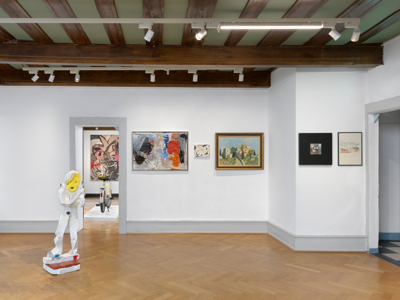 Installation views, Valentin Carron, Learning from Martigny, Le Manoir de la Ville de Martigny, 2024