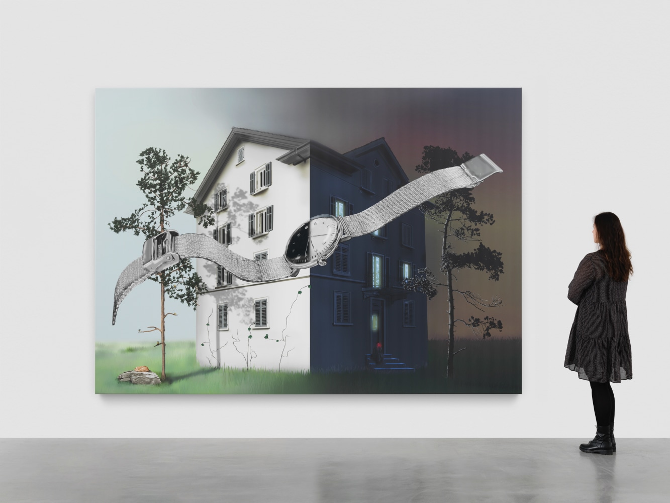 LOUISA GAGLIARDI
Same Difference
2024
Gel medium, ink on PVC
250 x 350 cm / 98 3/8 x 137 3/4 in
GAGLI59527