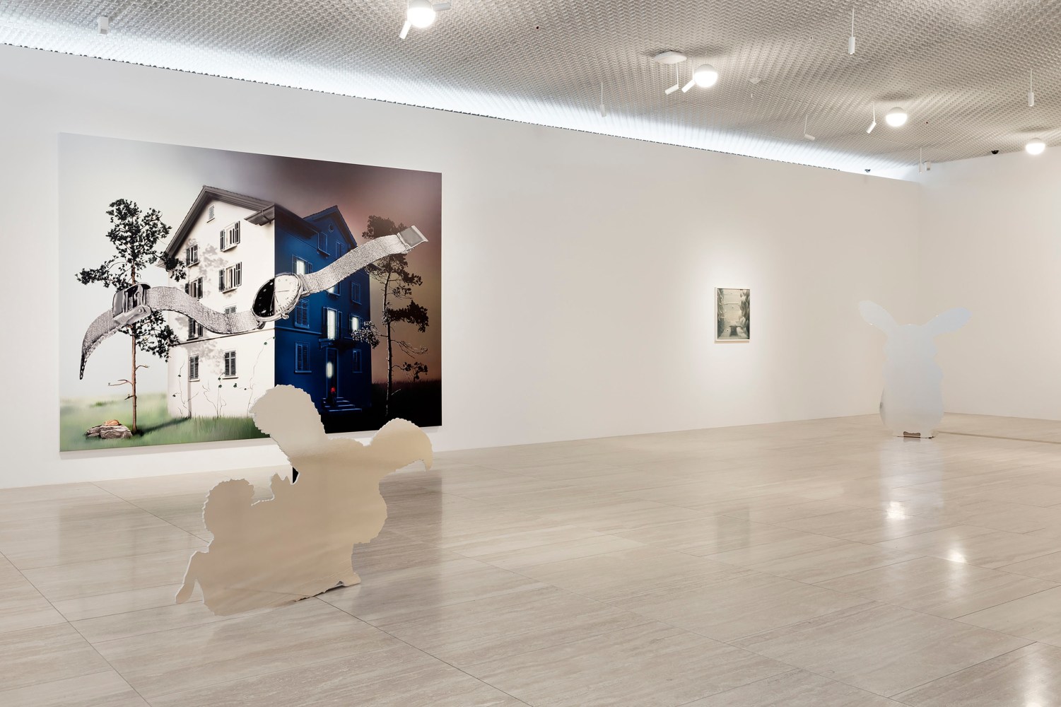 Installation view, Candida H&amp;ouml;fer, Louisa Gagliardi, Future Reflections, Kunsforum Baloise Park, Basel, 2025