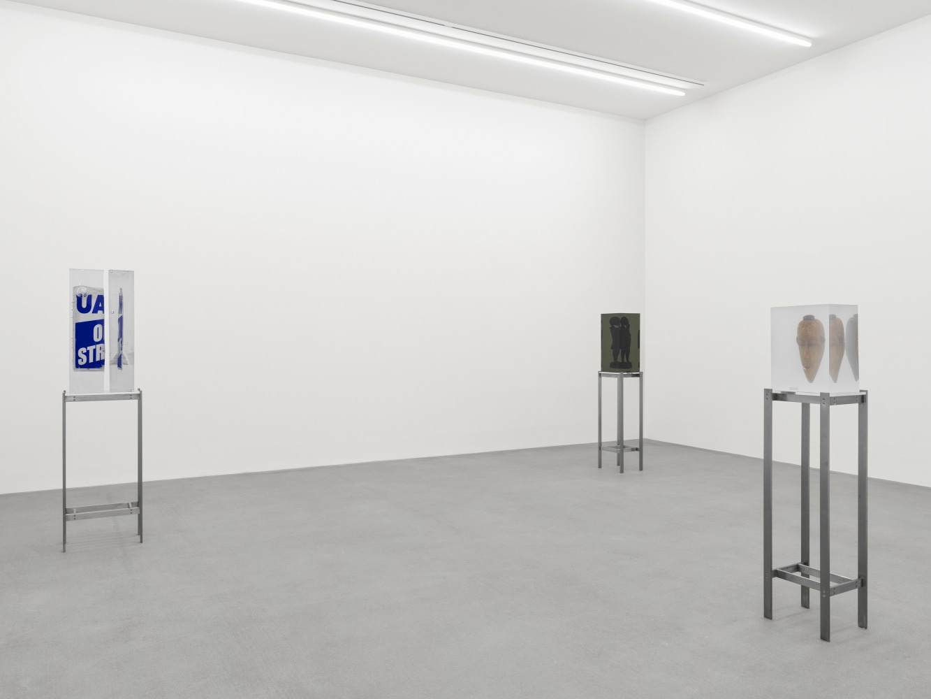 Installation view, Matthew Angelo Harrison,&amp;nbsp;American Ghost, Galerie Eva Presenhuber, Waldmannstrasse, Zurich, 2024
&amp;nbsp;