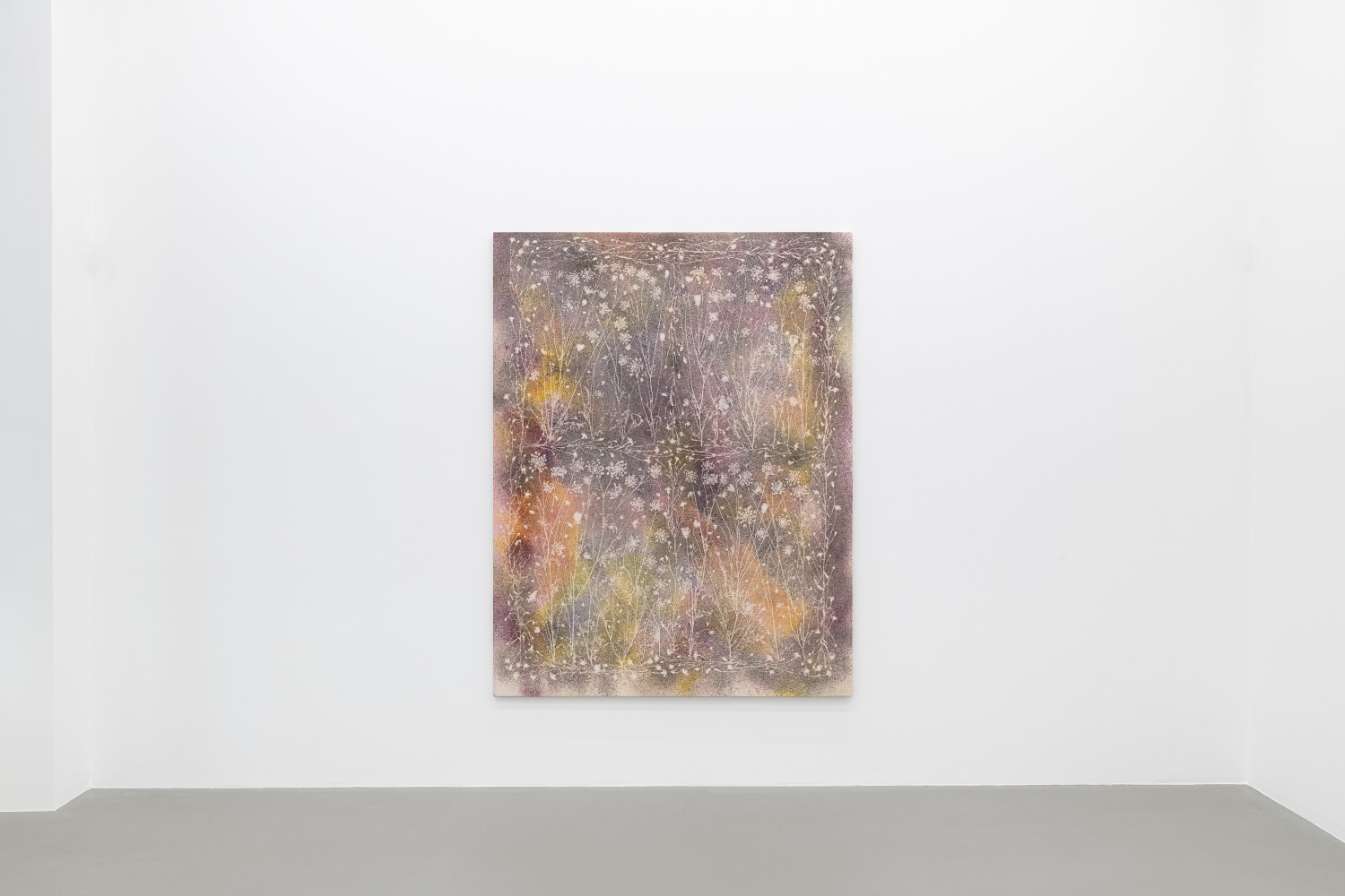 Installation view, Sam Falls, Vienna