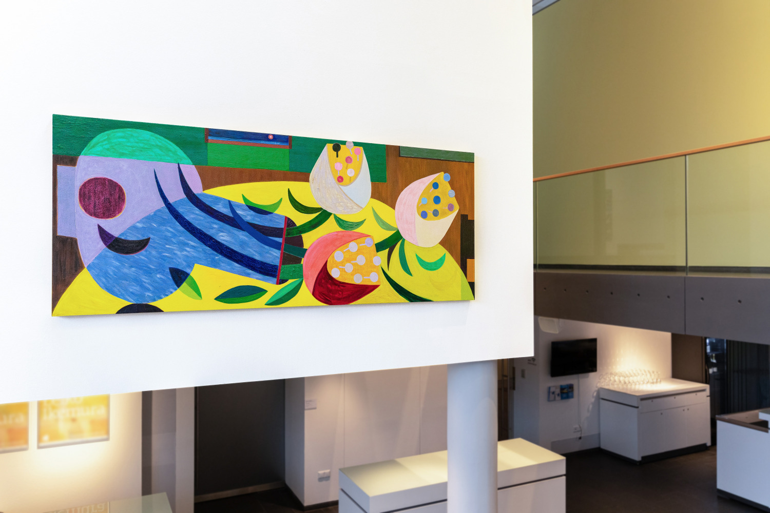 Installation view, Austin Eddy, Sea Song, Kunsthalle Emden, Emden, 2025