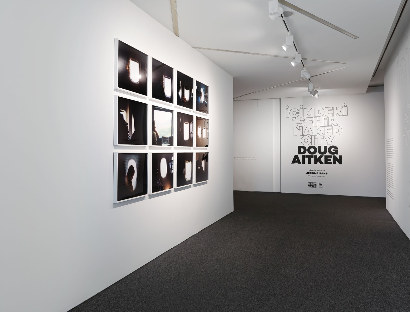 Installation view, Doug Aitken, Naked City, Borusan Contemporary, Istanbul, 2025