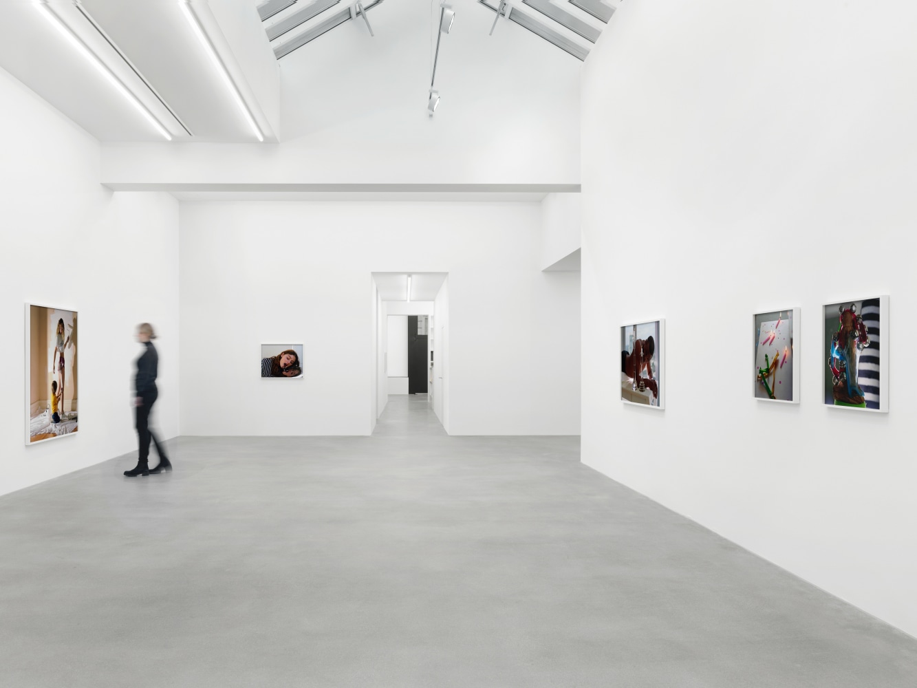 Installation view of Torbjørn Rødland photography and film exhibition
