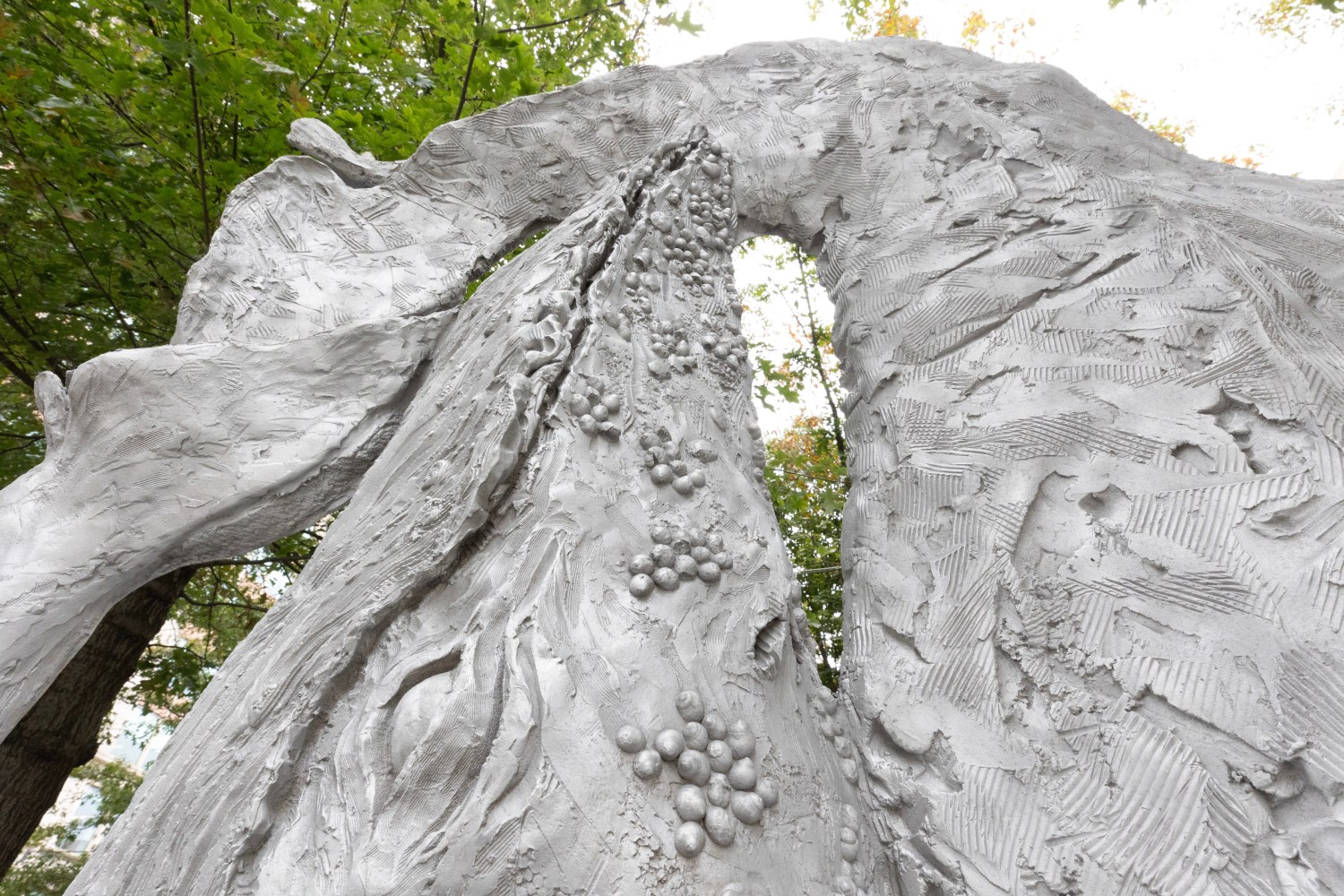 Installation view, Jean-Marie Appriou, Whale Song, Central Wharf, Boston, 2024