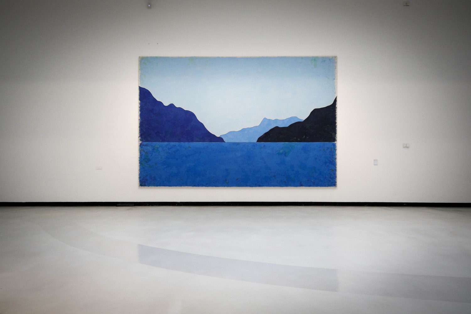 Installation view, Ugo Rondinone, Oscar Tuazon, Something in the Water, MAXXI, Rome, 2025