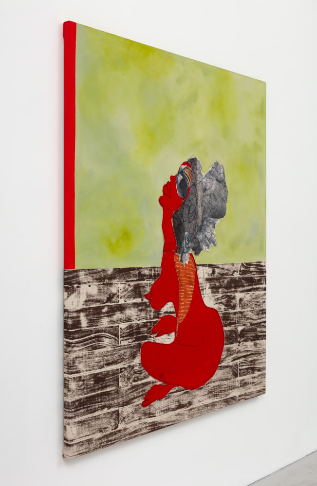 Work by Tschabalala Self