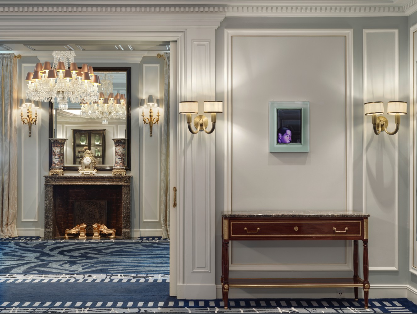 Installation view, Art in the Salon XXIII: Louisa Gagliardi, Baur au Lac Park, Zurich, 2025