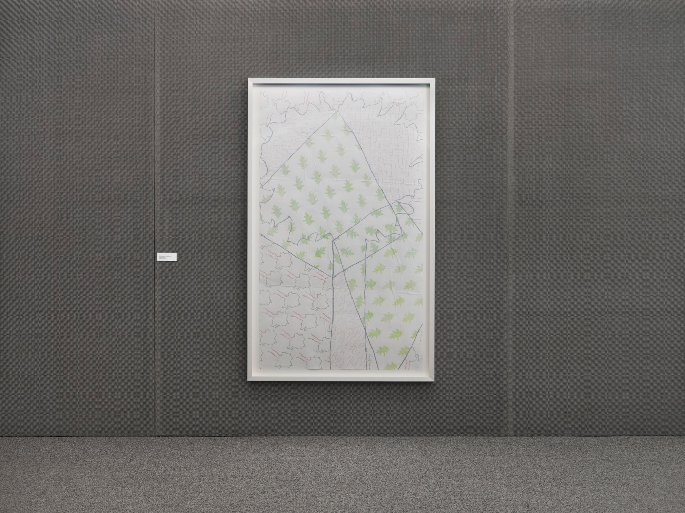 Installation view of works by Wyatt Kahn